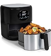 Todd English 1600W 12.7 qt Multi Function Digital Air Fryer Oven w/  Accessories 