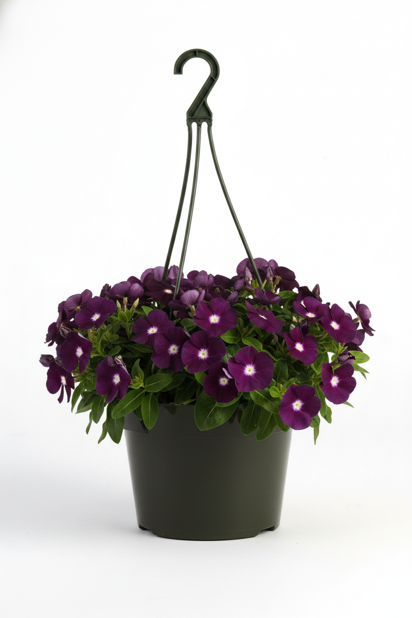 Expert Gardener Vinca Trailing Various Colors Hanging Basket, Outdoor Live  Plants, Full Sun, Annual, 1.5 Gallon - Walmart.com