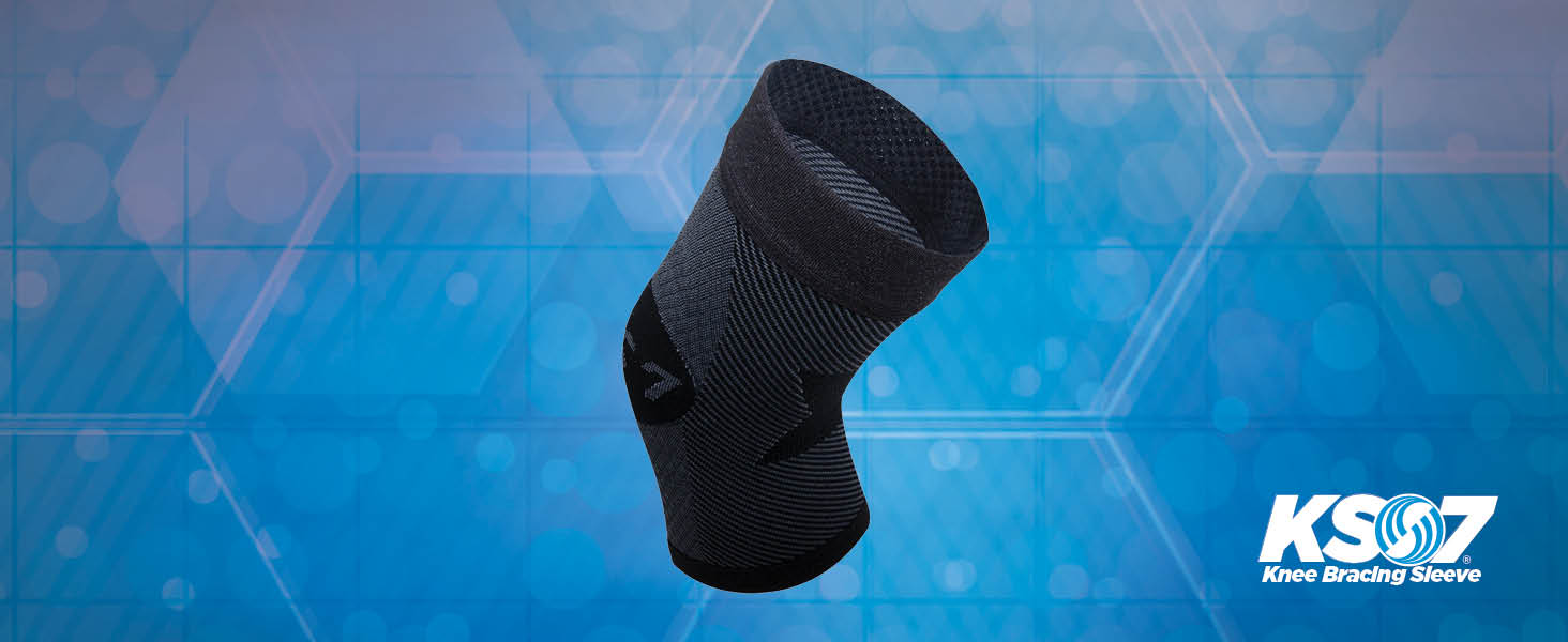 Orthosleeve Unisex Compression Knee Sleeve, Flexible Knee Support 