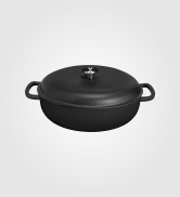 DUZFOREI Mini Cast Iron Skillet, Small Black 4 inch