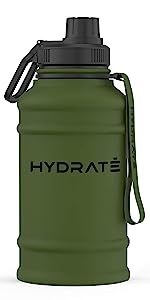74 oz Stainless Steel Water Bottle - BPA Free Metal Water Bottle for Gym,, Green