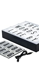 My Cinema Lightbox 8 x6 White/White - Mini Cinema Lightbox, Personalized Light  Box Sign, 8x6 (DIN A5) - Harris Teeter
