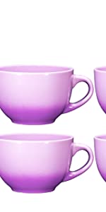 Ceramic Jumbo Soup Coffee Mug - Vicrays Large 27 OZ Round Mugs
