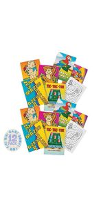Everything You Need  Kicko Mini Coloring Book - 12 Pieces Of Assorted  Activity 