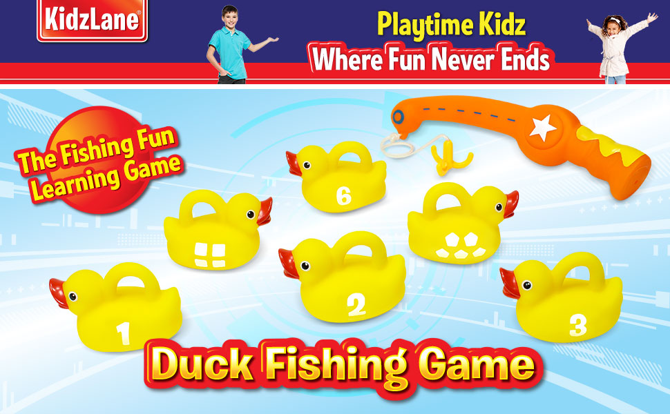 Kidzlane Magnetic Fishing Game For Kids And Toddlers