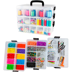 JTJ Sourcing Bins & Things Stackable Storage Container - Clear - Sewing Box  & Craft Storage / Craft Organizers and Storage - Bead Organizer Box / Art  and Crafting Supply Organizer, Lego Organizers and Storage - Macy's