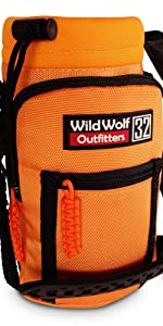 WILD WOLF OUTFITTERS Water Bottle Holder Insulative (32 oz