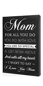 Trinx Wooden Cutting Boards For Mom - Engraved With Mother''s Poem -  Kitchen Cutting Board Gift With A Heart Shaped Cut Out - Kitchen Presents  For Mothers Day Gifts - Mom Gifts