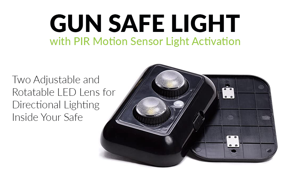 Gun Safe Motion Lights DIY 