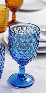 SoulTimes Glass Cups Set of 4, 12.5 oz Romantic Embossed Leaves Decorative  Glasses Set, Vintage Glas…See more SoulTimes Glass Cups Set of 4, 12.5 oz