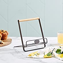Regal Trunk & Co Metal Cookbook Holder Stand, Adjustable & Foldable, 2 H x  9.5 L x 8.7 W - Kroger
