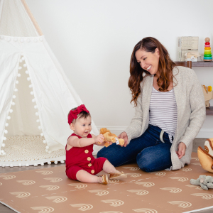 Foam Rainbow Playmat  Buy the Emery Rainbow Foam Mat & Large Baby