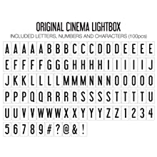 My Cinema Lightbox - Cinema Light Box, 12x9 - Light Box with 100 Let —  CHIMIYA