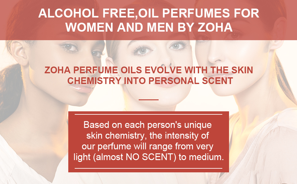 Zoha, Amber Bloom Perfume Oil, Alcohol Free Long Lasting Amber Oil Perfume  for Women and Men, Hypoallergenic Travel Size Fragrance Oil Roll On  Perfume