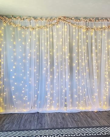 Led Fairy Lights Battery Operated String Lights Indoor Curtain Lights  Christmas Tree Toppers Twinkle…See more Led Fairy Lights Battery Operated  String