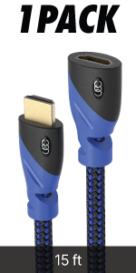 Capshi Cable HDMI largo 4K de 35 pies/32.8 ft | Cable HDMI Cl3 en pared 2.0  | Compatible con HDR10 8/10bit 18Gbps HDCP2.2 ARC | Cable blindado HD de