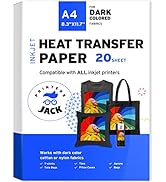 Printers Jack SZKPSZG Sublimation Paper Heat Transfer Paper 100 Sheets 8.3  x 11.7 for Any Epson HP Canon Sawgrass Inkjet Printer with Sublimation