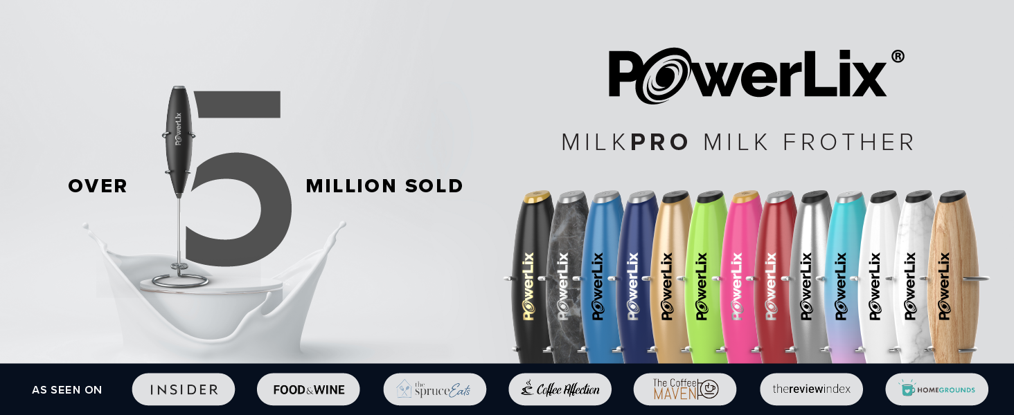 PowerLix MilkPro Handheld Milk Frother — Tools and Toys