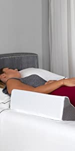 Kӧlbs Leg Elevation Pillow, Stylish Chic Jacquard Cover